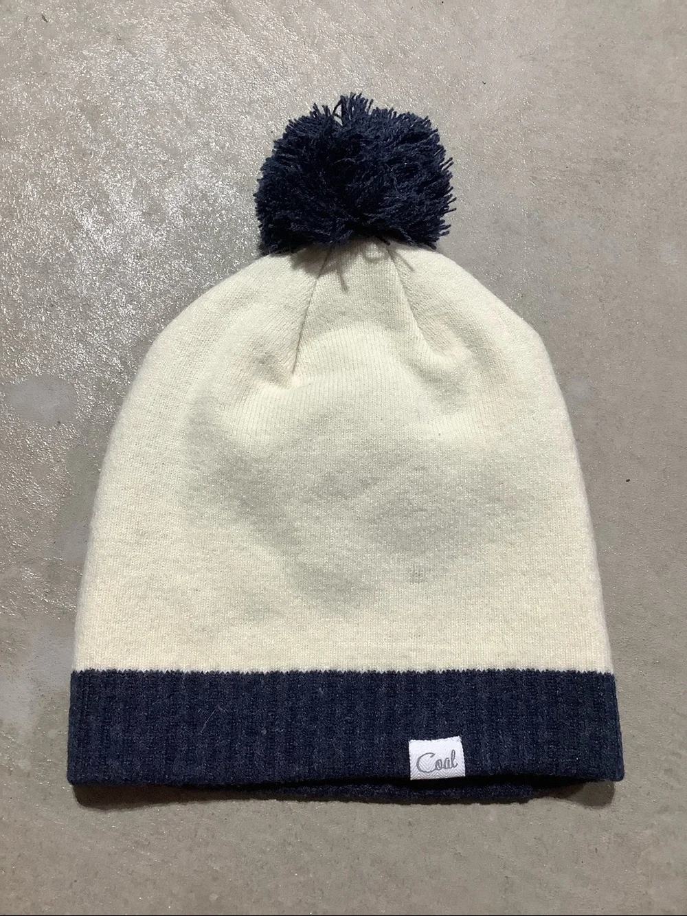 Coal youth whale beanie hat